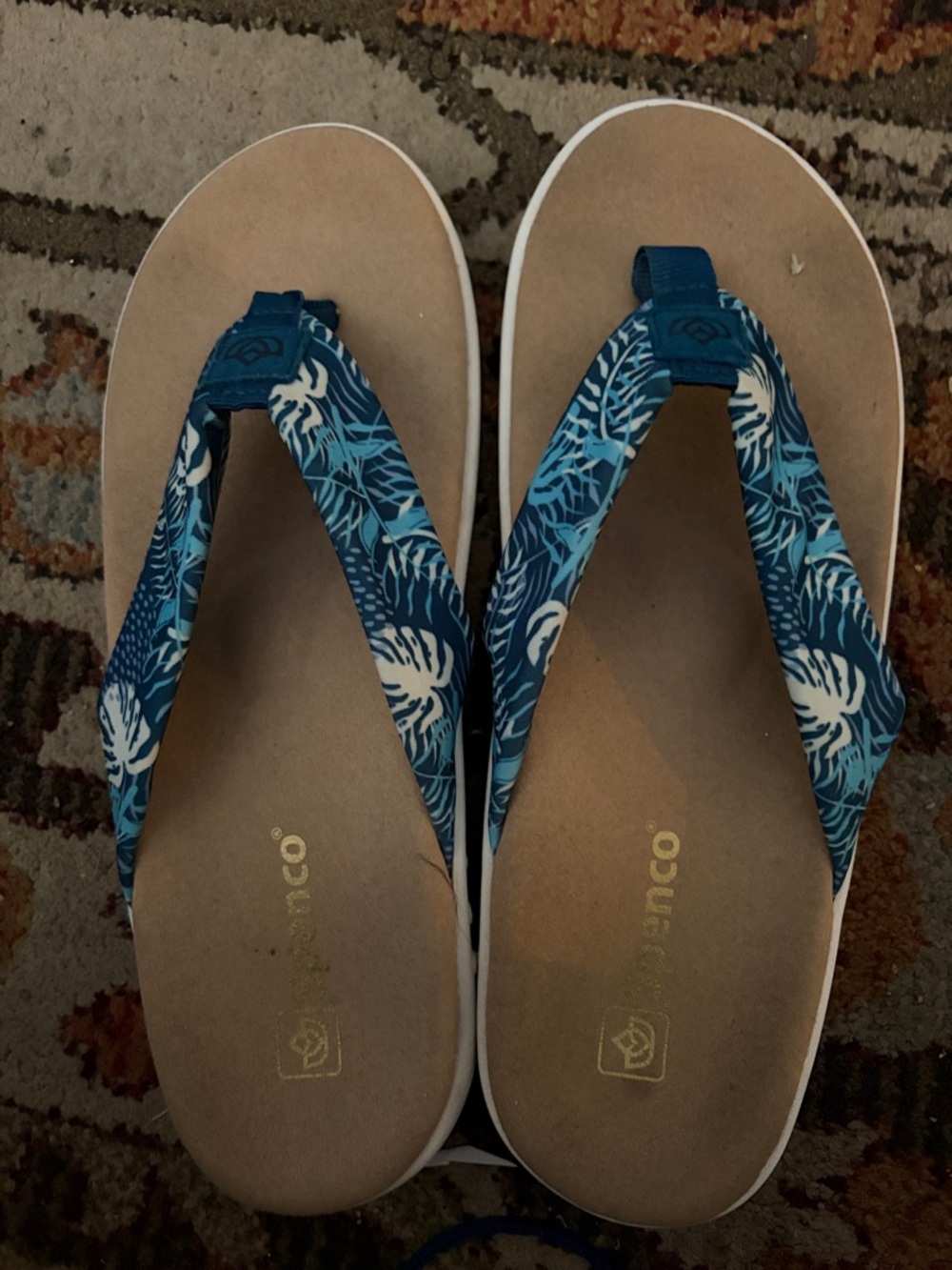 Victoria tropic -Spenco orthopedic Sandals with Cushioned Footbed